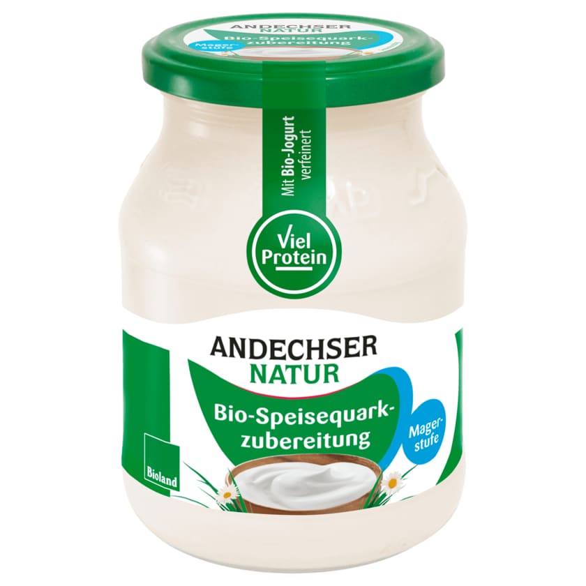 Andechser Natur Bio-Speisequark-Zubereitung Magerstufe 500g